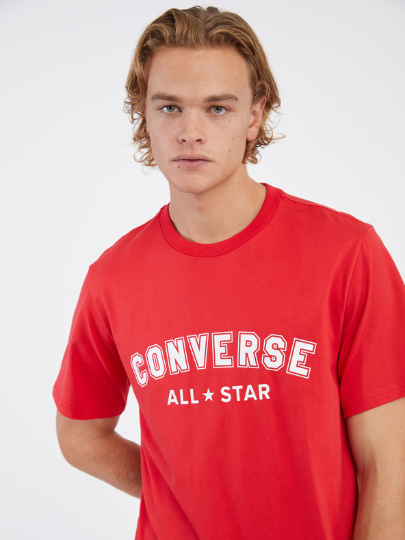 Converse Go-To All Star T-shirt Rojo