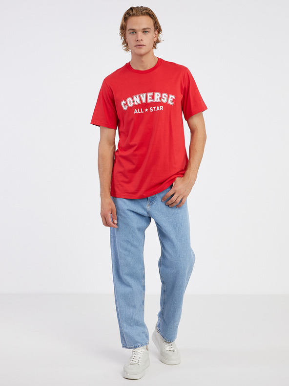 Converse Go-To All Star T-shirt Rojo