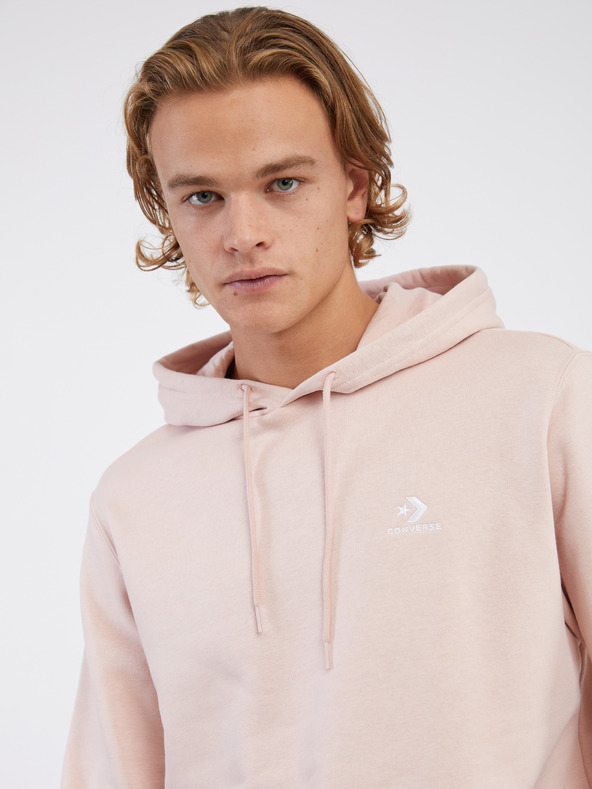 Converse Go-To Embroidered Sweatshirt Rosa