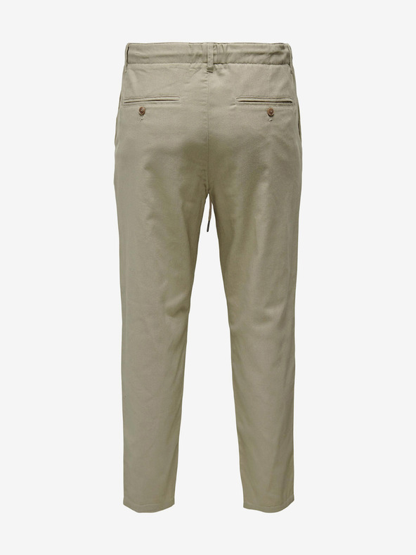 ONLY & SONS Leo Trousers Beis