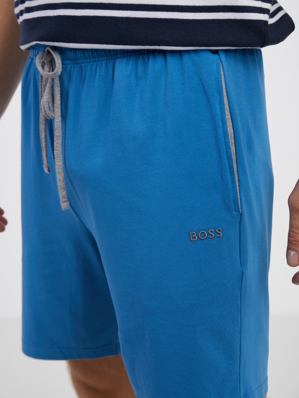 BOSS Pantalón Corto Azul