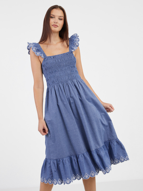 Vila Milly Dresses Azul