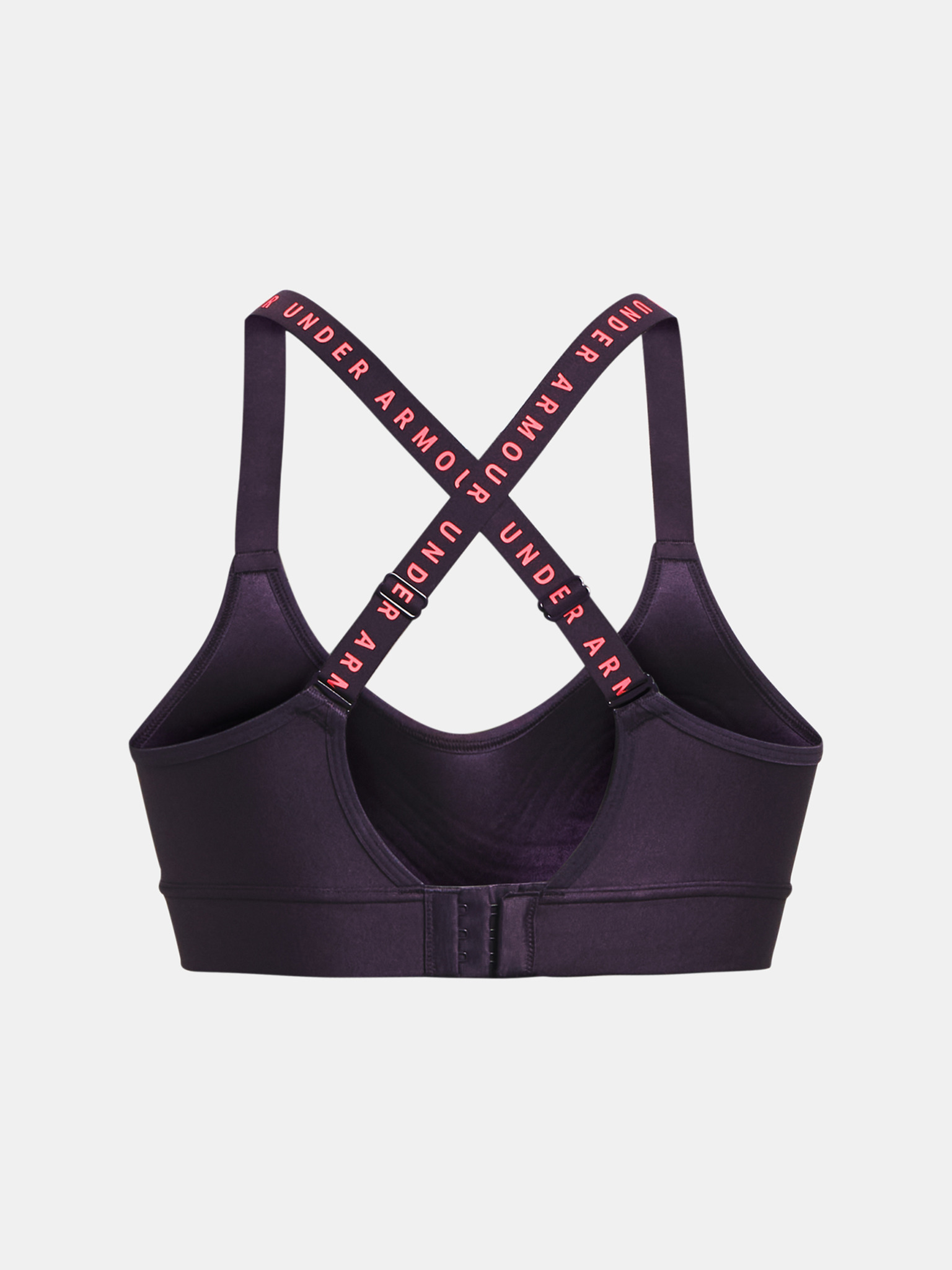 Under Armour Infinity mid covered sports bra in black