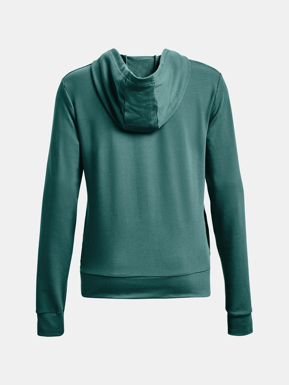 Under Armour Rival Terry Hoodie Sweatshirt Verde