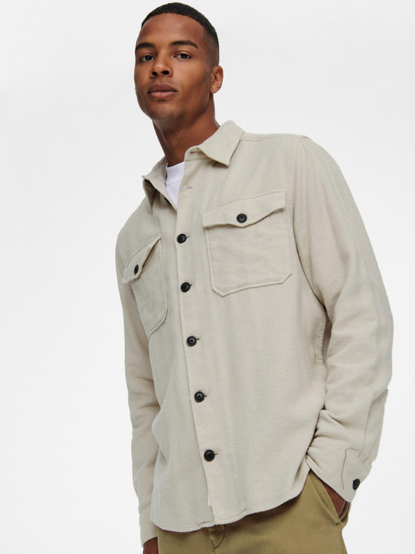 ONLY & SONS Milo Shirt Beis