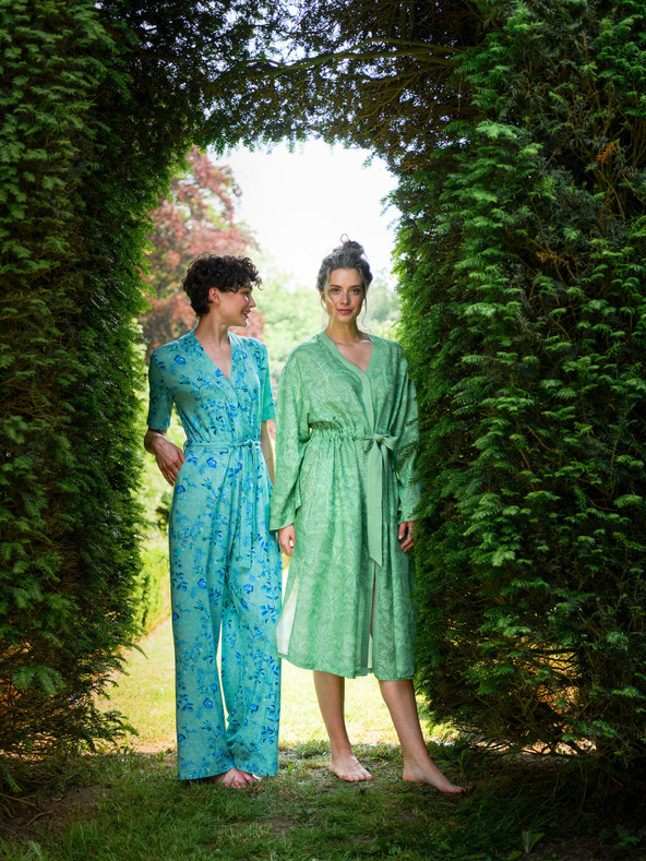 PiP Studio Tokyo Blossom Pyjama Verde