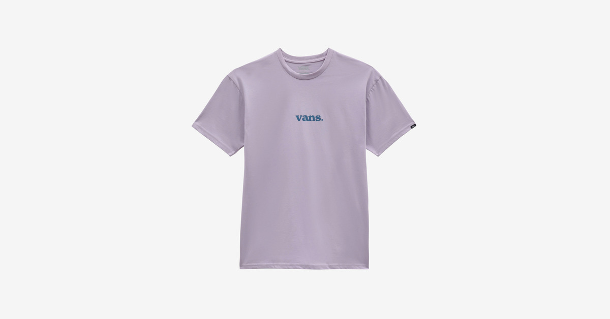 Light purple cheap vans shirt