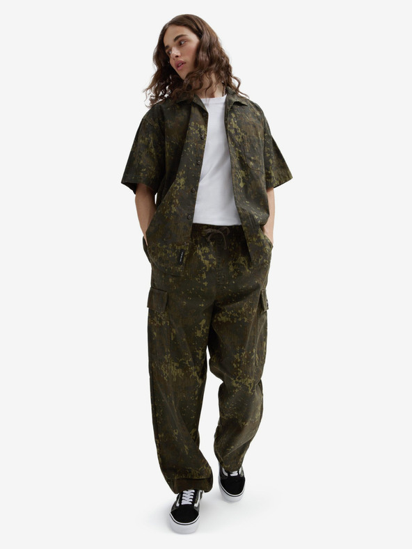 Vans Range Cargo Baggy Tapered Trousers Verde