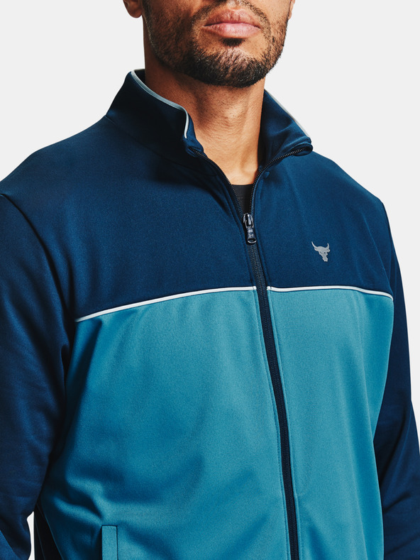 Under Armour Project Rock Knit Track Jacket Azul