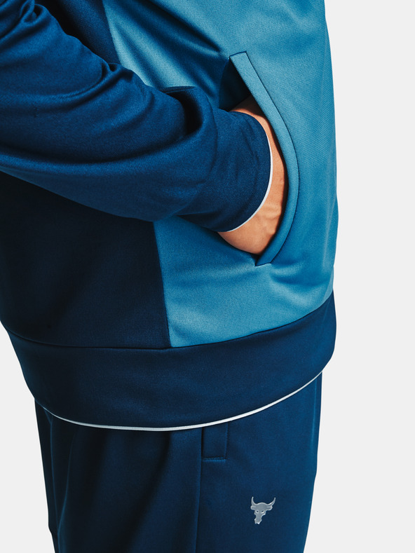 Under Armour Project Rock Knit Track Jacket Azul