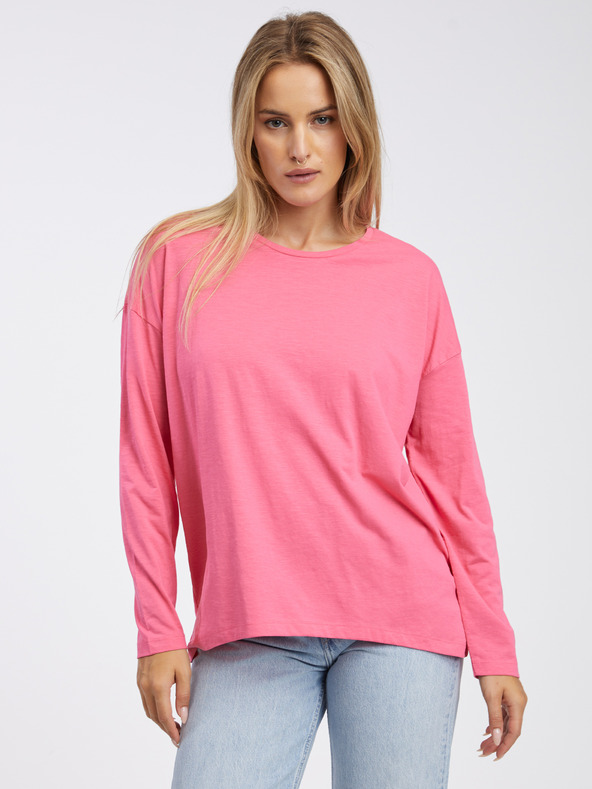 Noisy May Mathilde T-shirt Rosa