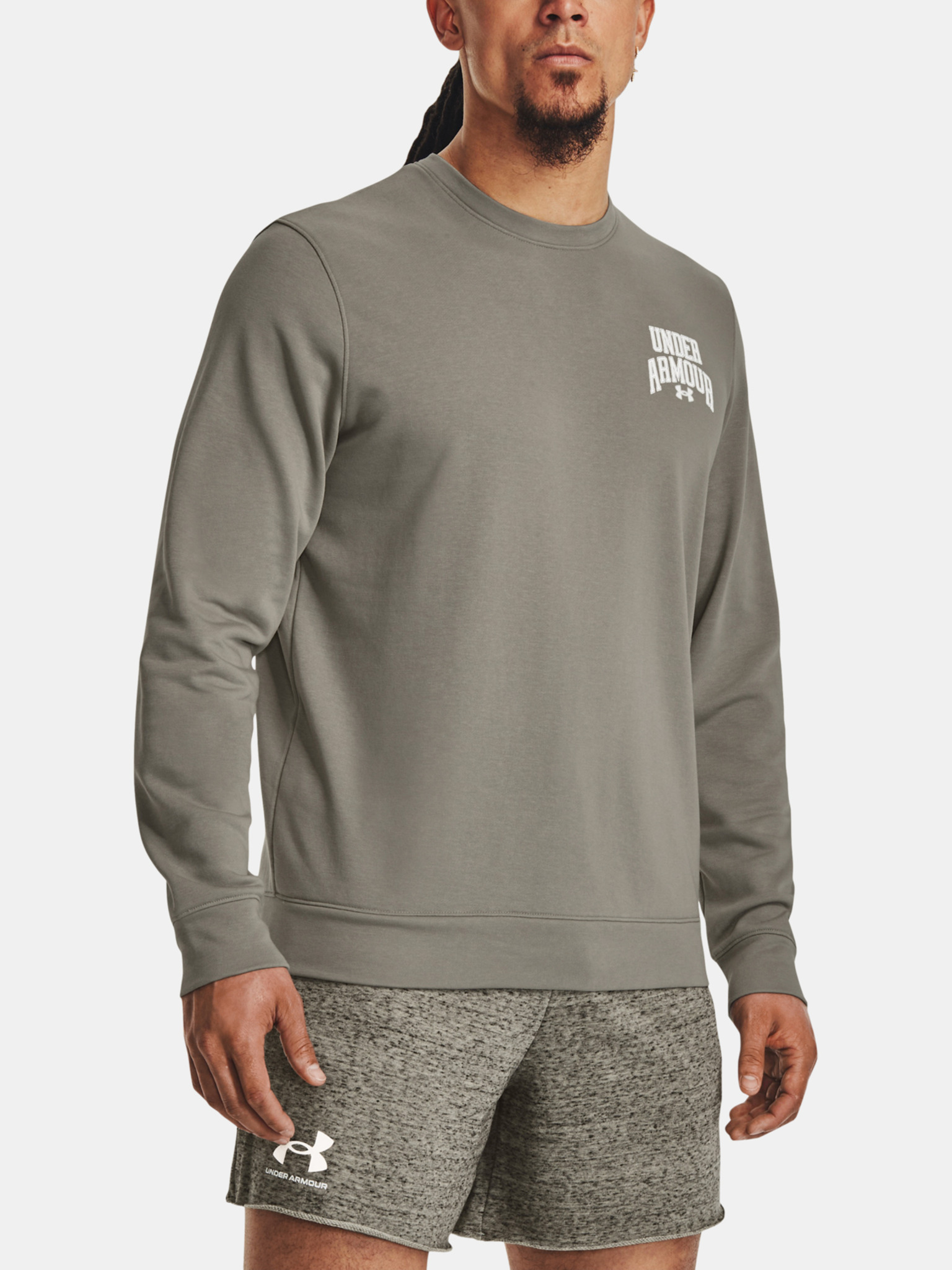 UA Rival Terry Graphic Crew Mikina Under Armour