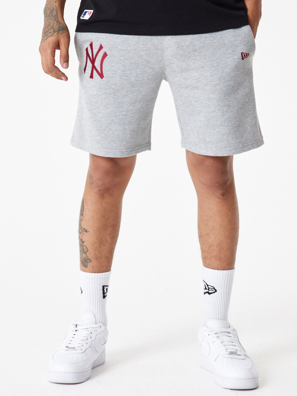 New Era New York Yankees League Essential Short Pants Gris