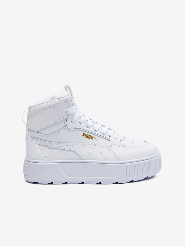 Puma Karmen Rebelle Mid Ankle Boots Blanco