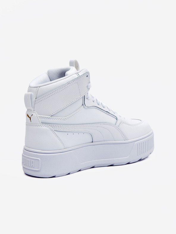 Puma Karmen Rebelle Mid Ankle Boots Blanco