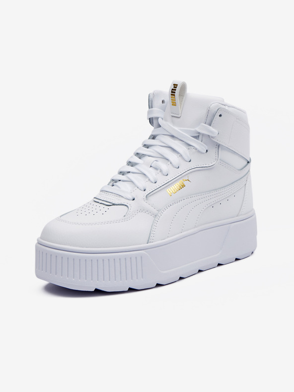 Puma Karmen Rebelle Mid Ankle Boots Blanco