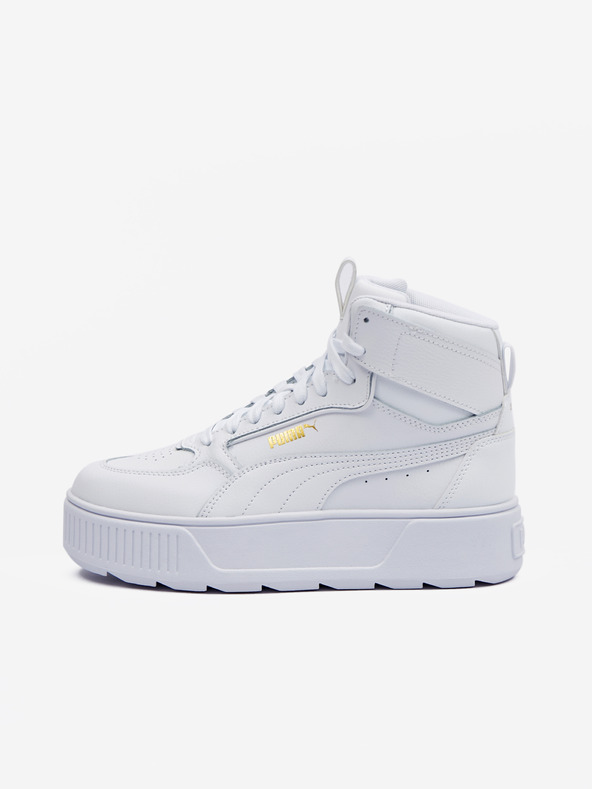 Puma Karmen Rebelle Mid Ankle Boots Blanco