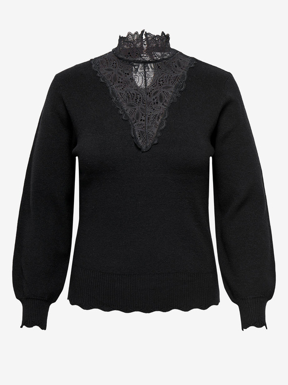 ONLY CARMAKOMA Rebecca Sweater Negro