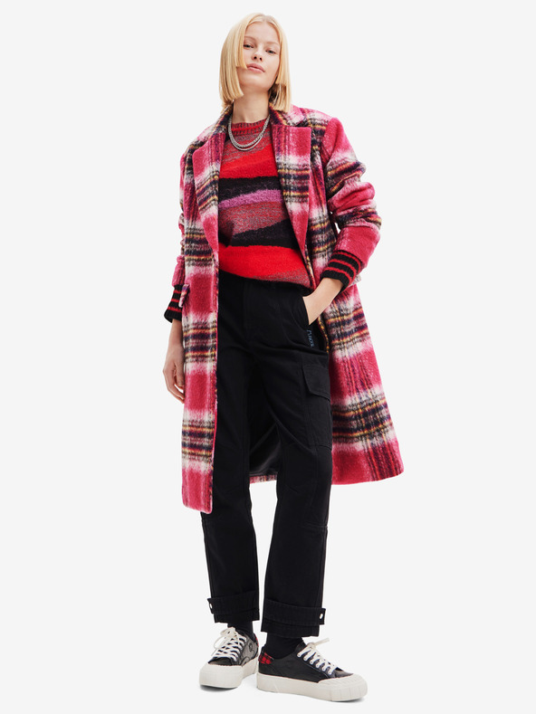 Desigual Tommy Coat Rosa