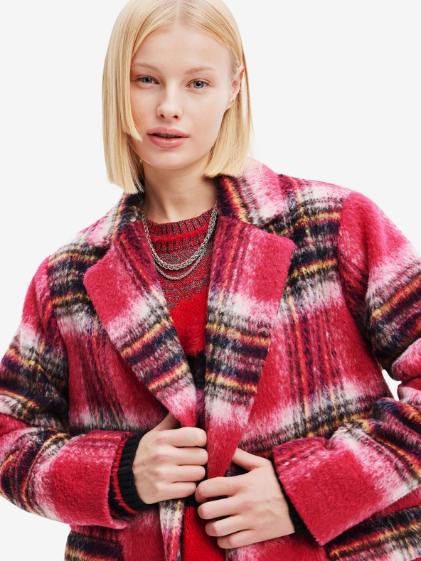 Desigual Tommy Coat Rosa