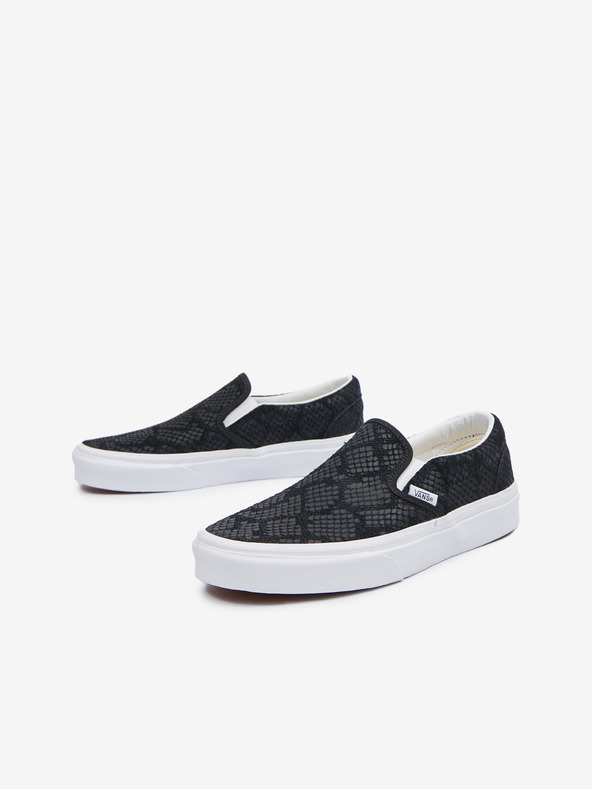 Vans Classic Animal Emboss Slip On Černá