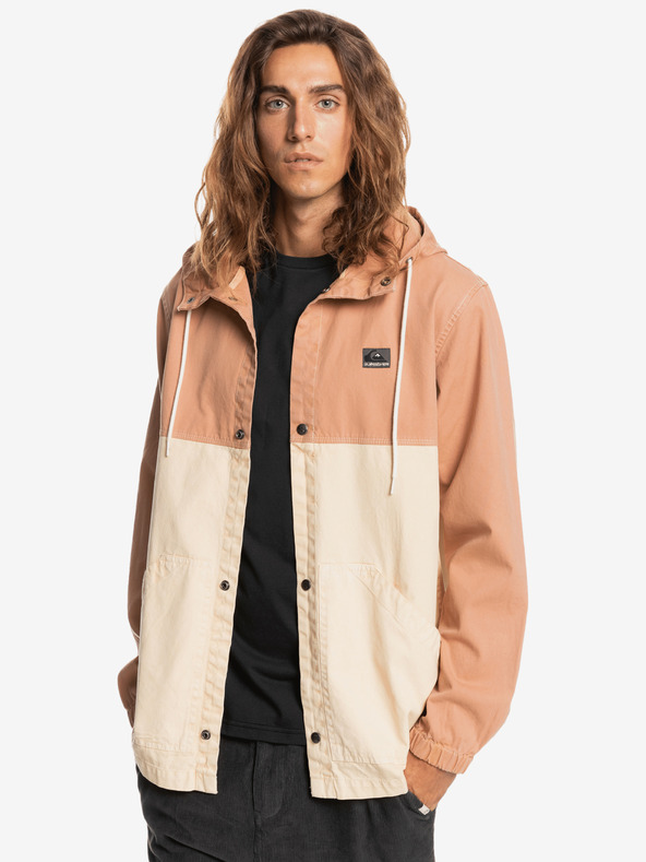 Quiksilver Natural Dyed Or Dyed Jacket Naranja