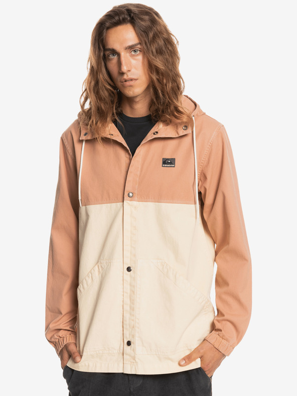 Quiksilver Natural Dyed Or Dyed Jacket Naranja