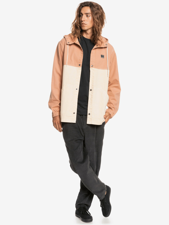 Quiksilver Natural Dyed Or Dyed Jacket Naranja