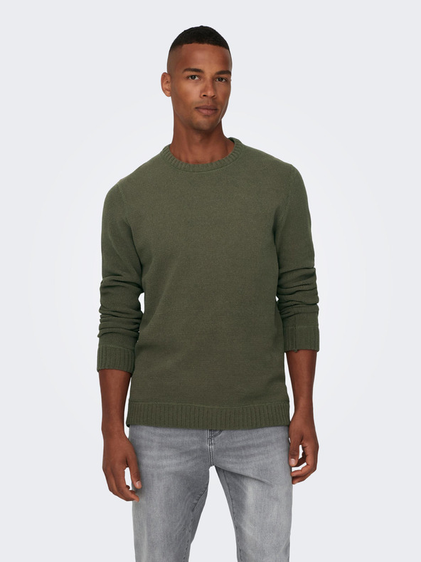 ONLY & SONS Ese Sweater Verde