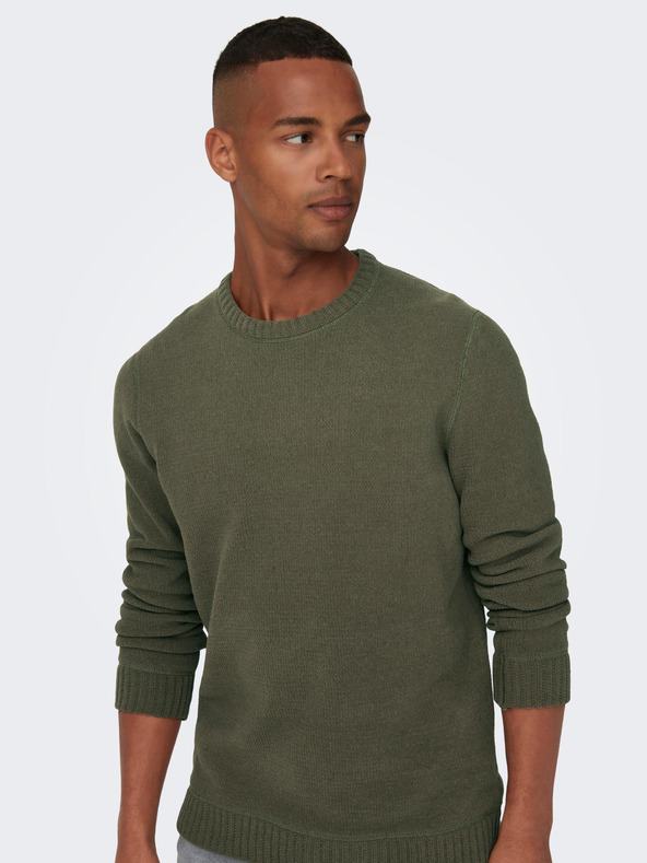 ONLY & SONS Ese Sweater Verde