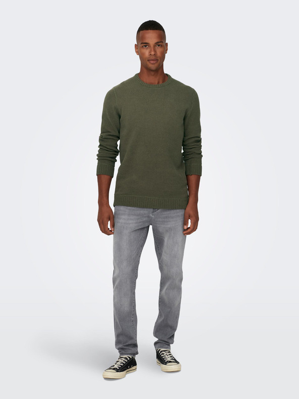 ONLY & SONS Ese Sweater Verde