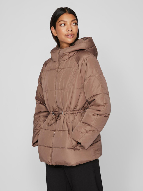 Vila Vileana Winter Jacket Marrón