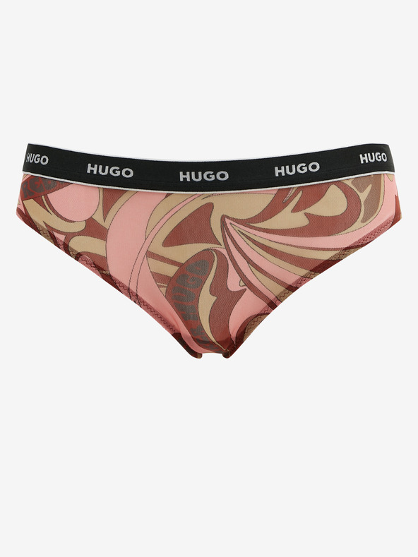 Levně HUGO Kalhotky Růžová