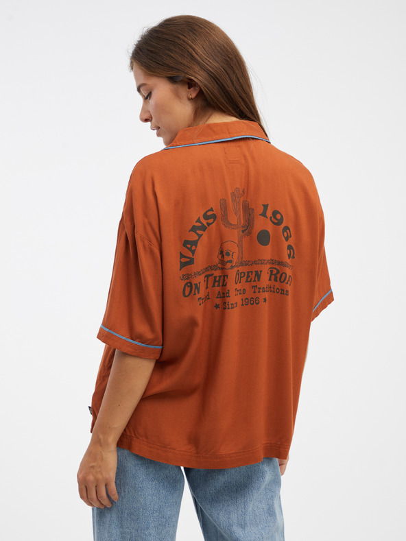 Vans Dusk Downer T-shirt Marrón