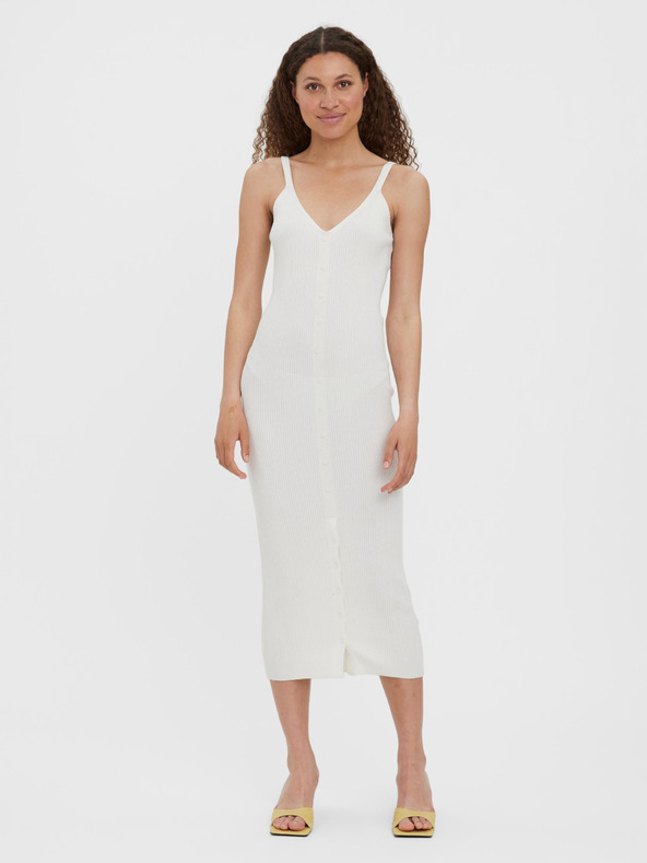 Vero Moda Vestido Blanco