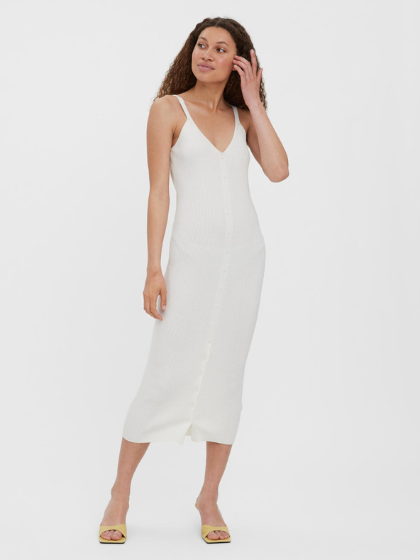 Vero Moda Vestido Blanco