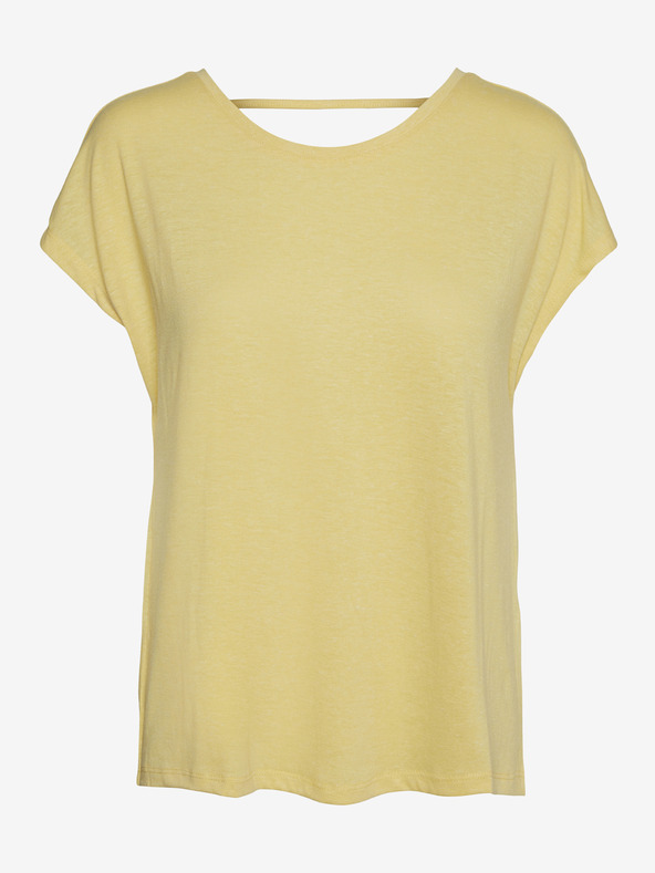 Vero Moda Camiseta Amarillo