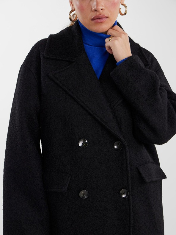 Y.A.S Mila Coat Negro