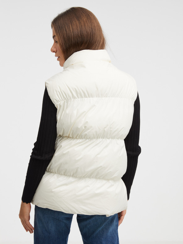 Converse Super Puffer Vest Blanco