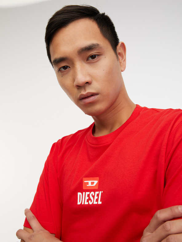 Diesel T-Just T-shirt Rojo