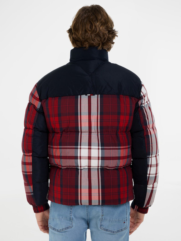 Tommy Hilfiger New York Check Puffer Jacket Azul