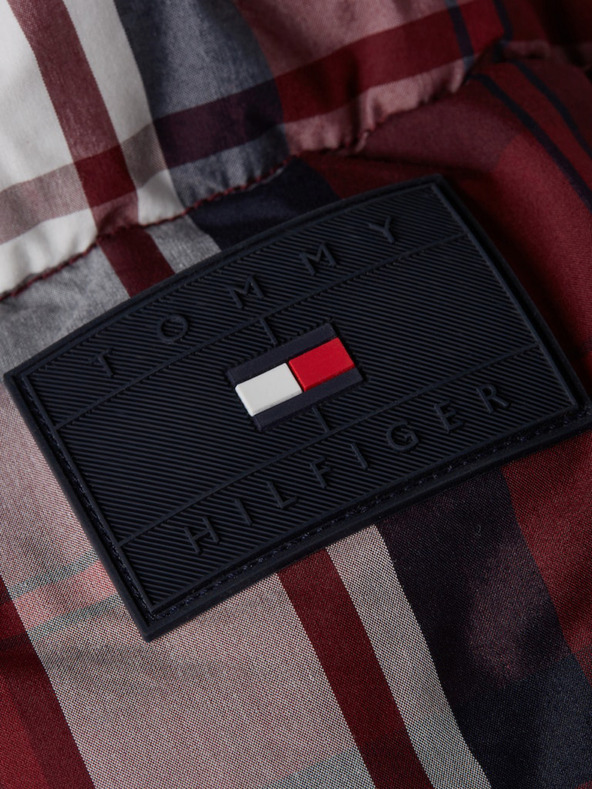 Tommy Hilfiger New York Check Puffer Jacket Azul