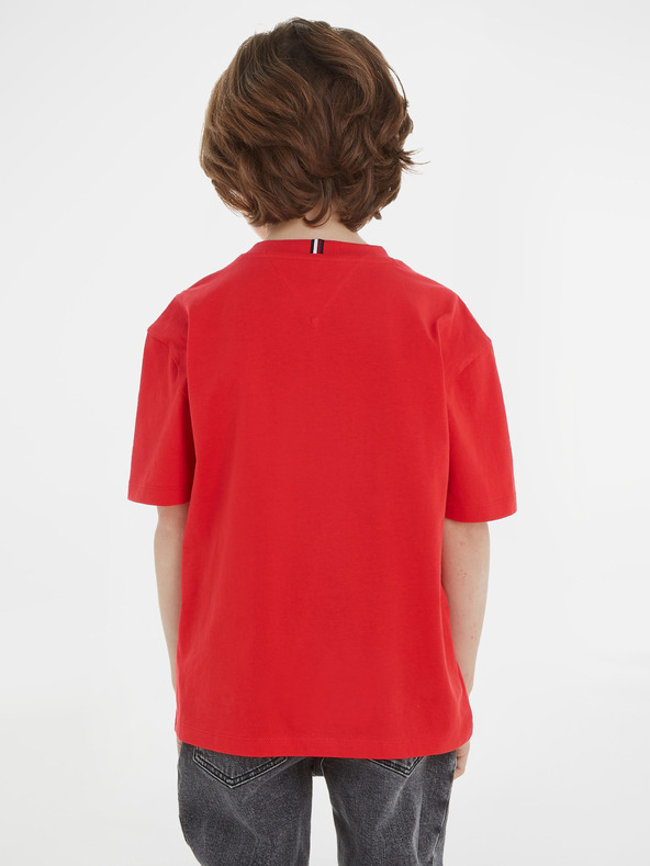 Tommy Hilfiger Camiseta Infantil Rojo