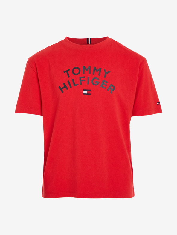 Tommy Hilfiger Camiseta Infantil Rojo