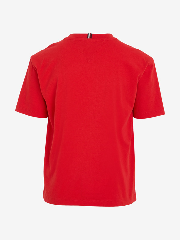 Tommy Hilfiger Camiseta Infantil Rojo