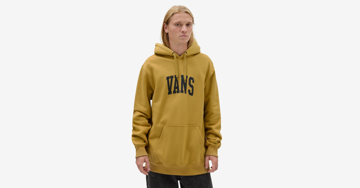 Mustard vans hoodie online