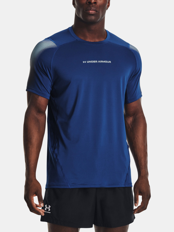 Under Armour UA HG Armour Nov Fitted SS T-shirt Azul