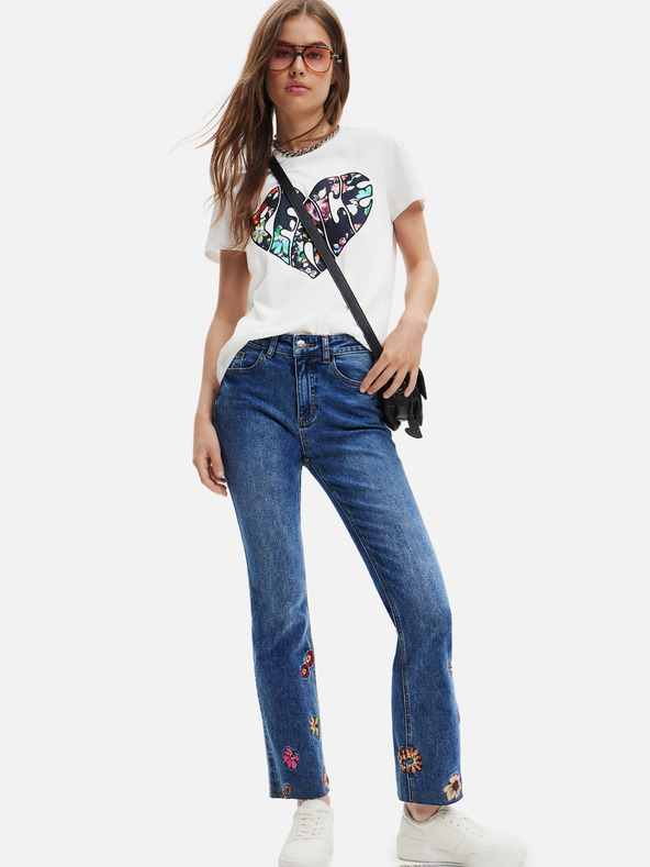 Desigual Nicole Jeans Azul