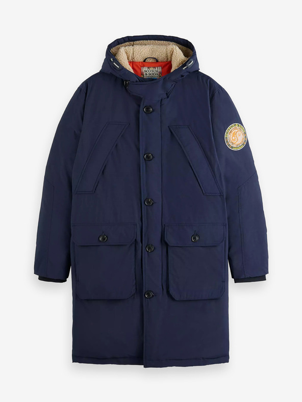 Scotch & Soda Parka Modrá