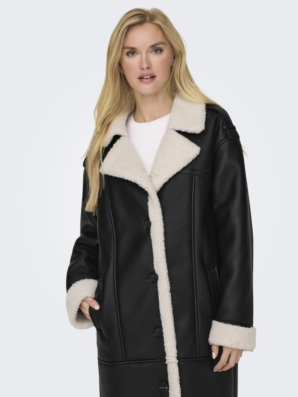 ONLY Viva Coat Negro